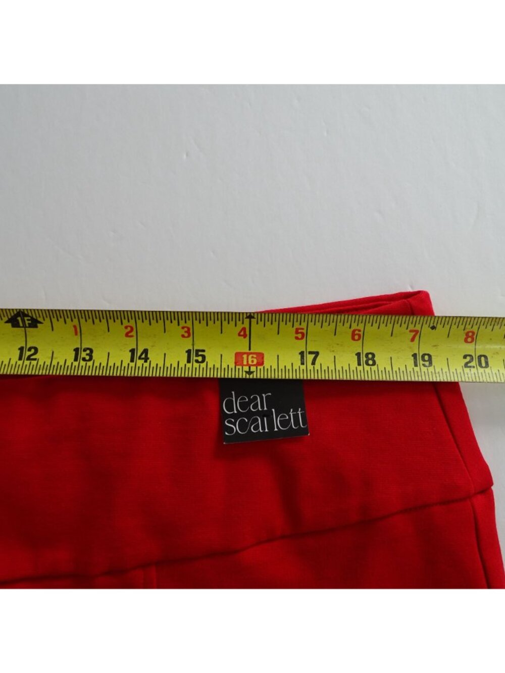 Dear Scarlett Its Magic Flare Pants Pull On Women Size 3X Red NEW w/FLAW - Picture 7 of 12